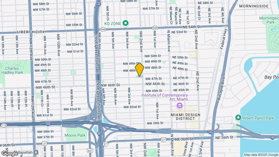 220 NW 47th St Map and Location Details