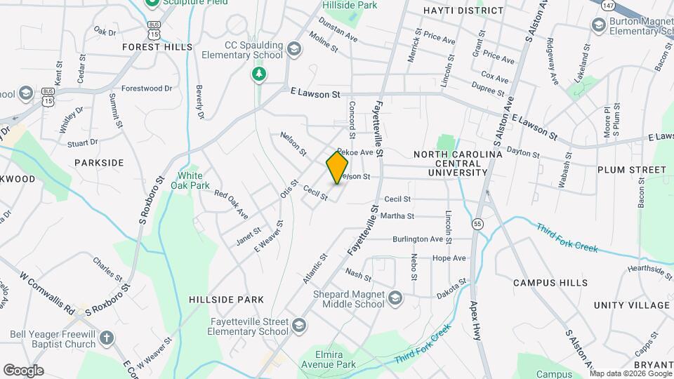 2211 Fitzgerald Ave Map and Location Details