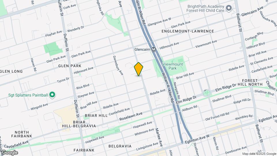 266 Marlee Ave Map and Location Details