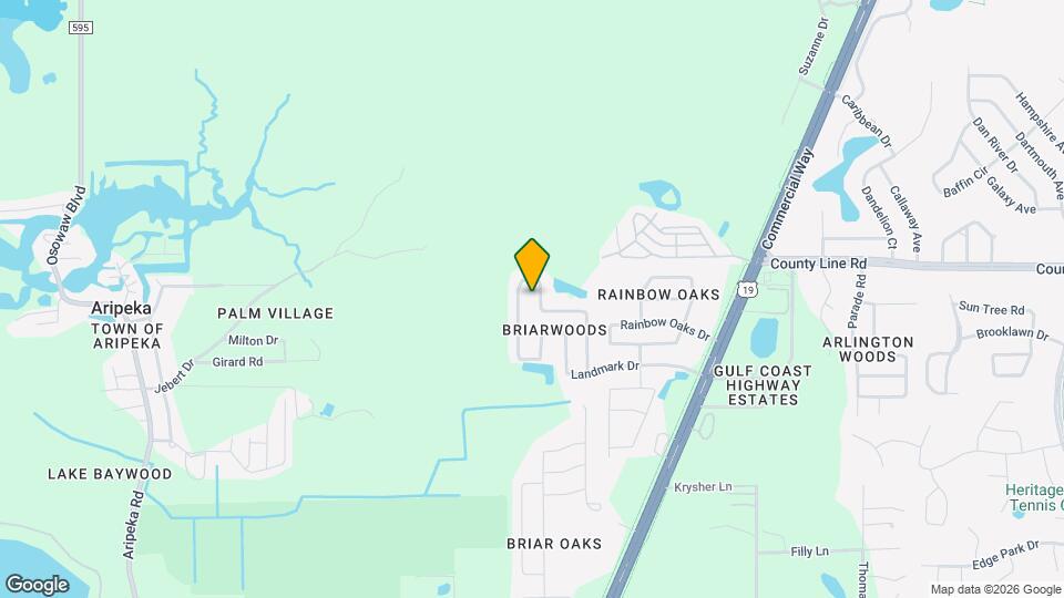 10121 Briar Cir Map and Location Details