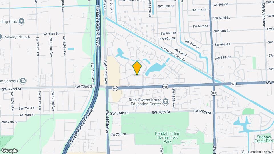 11342 SW 70th Terrace Map and Location Details