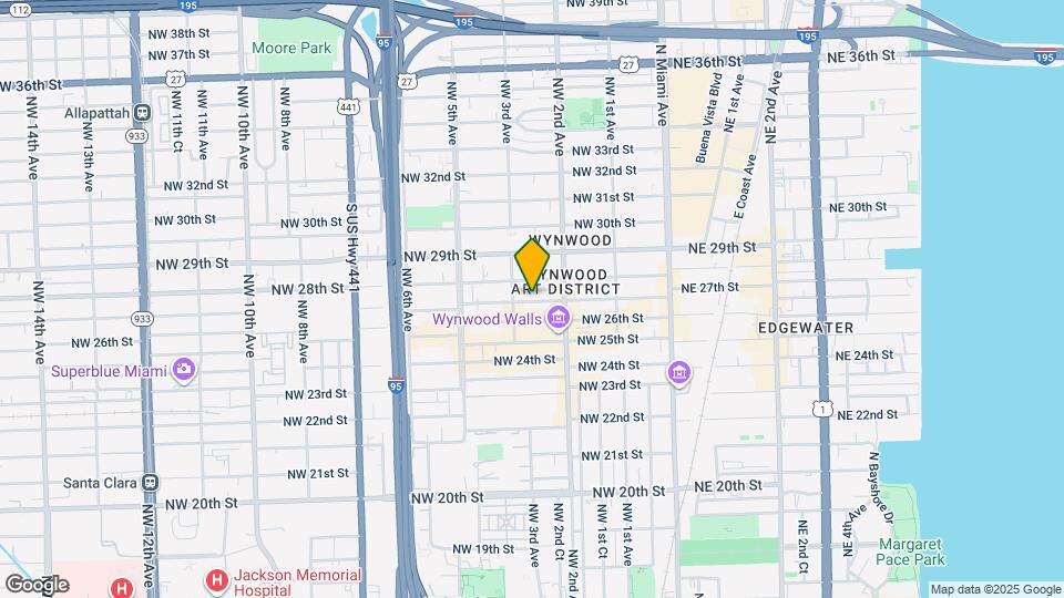 259 NW 27th St, Unit B2 Mapa y Detalles de la Ubicación