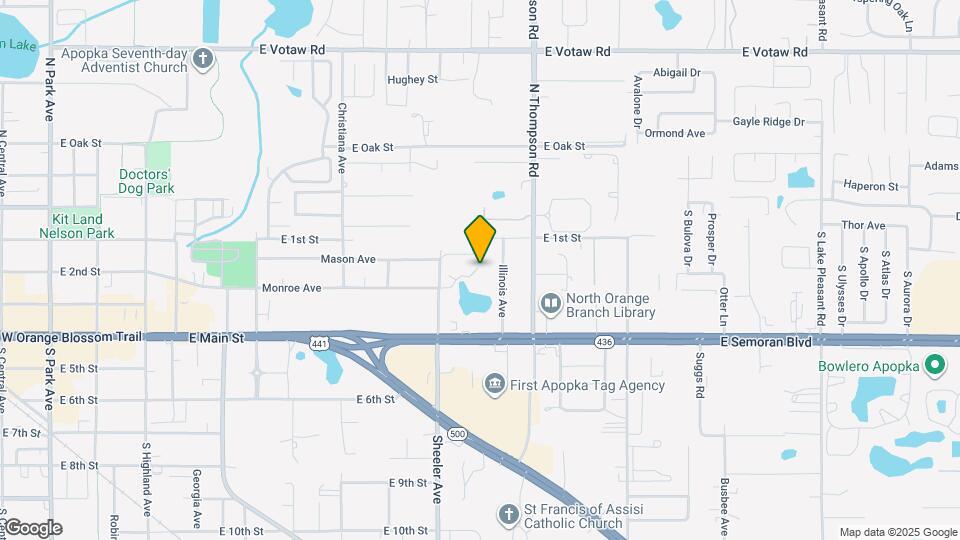 953 Monroe Ct Map and Location Details