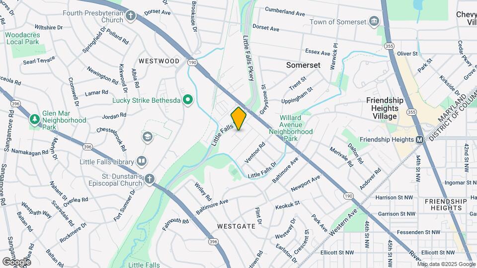 5321 Allandale Rd Map and Location Details