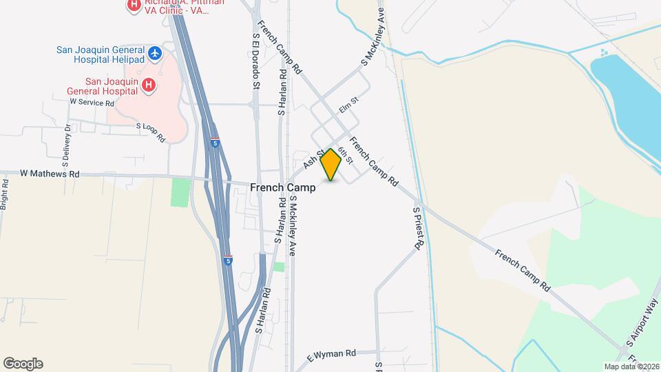 8022 S Willow St Map and Location Details