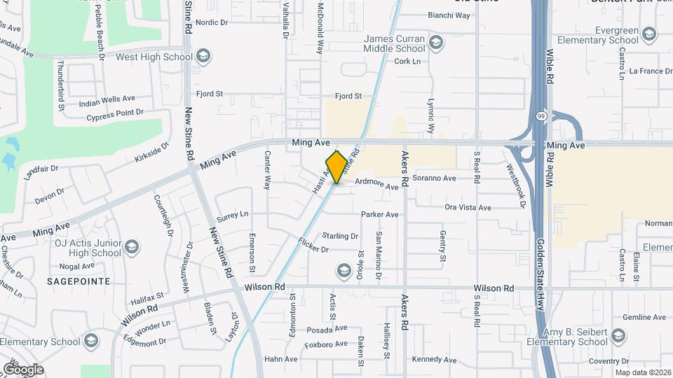 1968 Stine Rd Map and Location Details