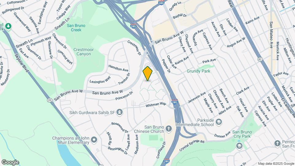 8351 Shelter Creek Ln Map and Location Details