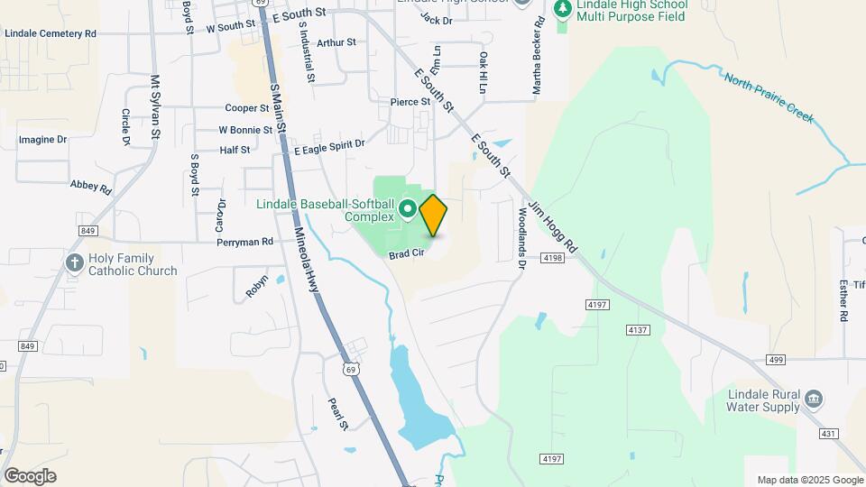 1214 Brad Cir Map and Location Details