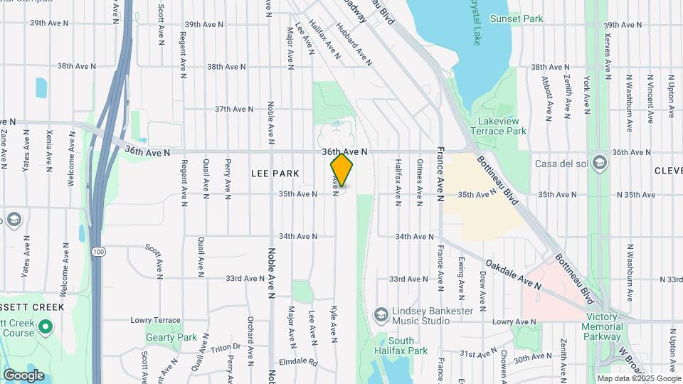 3500 Kyle Ave N Mapa y Detalles de la Ubicación