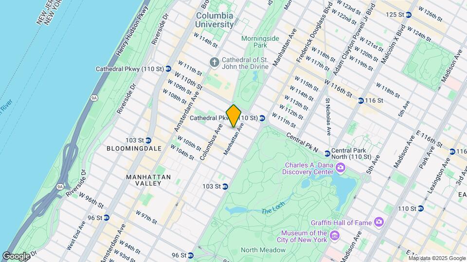 169 Manhattan Ave Map and Location Details