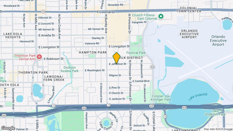 2514 E Jefferson St, Unit 12 Map and Location Details
