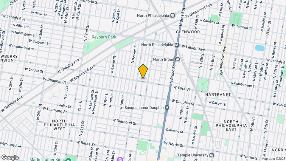 1609 W York St, Unit 2 Map and Location Details