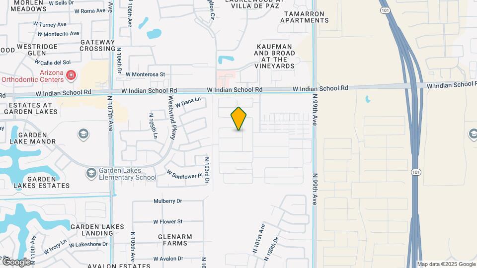 10210 Indianola Ave Map and Location Details