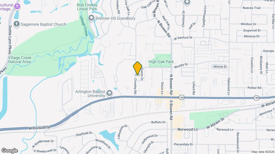 509 Crowley Rd Map and Location Details