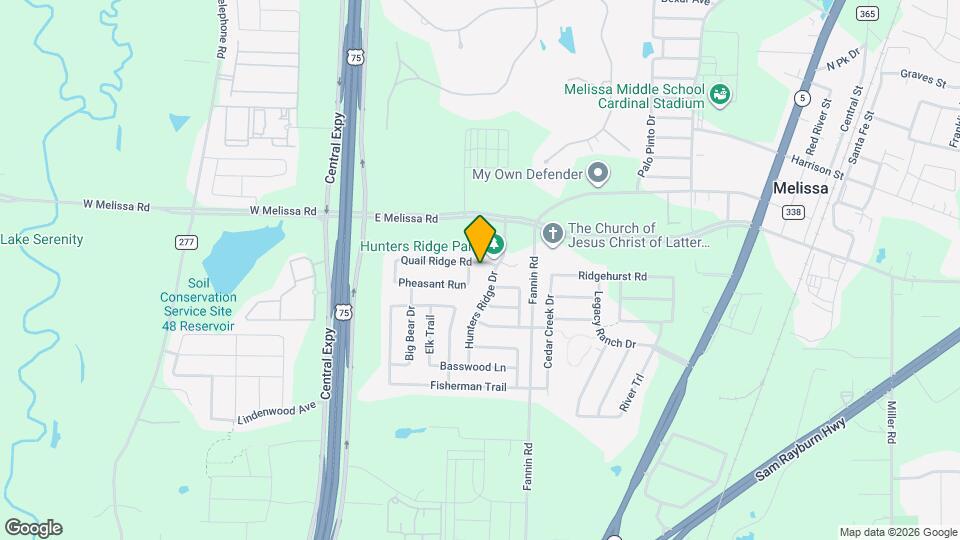 2502 Quail Ridge Rd Mapa y Detalles de la Ubicación