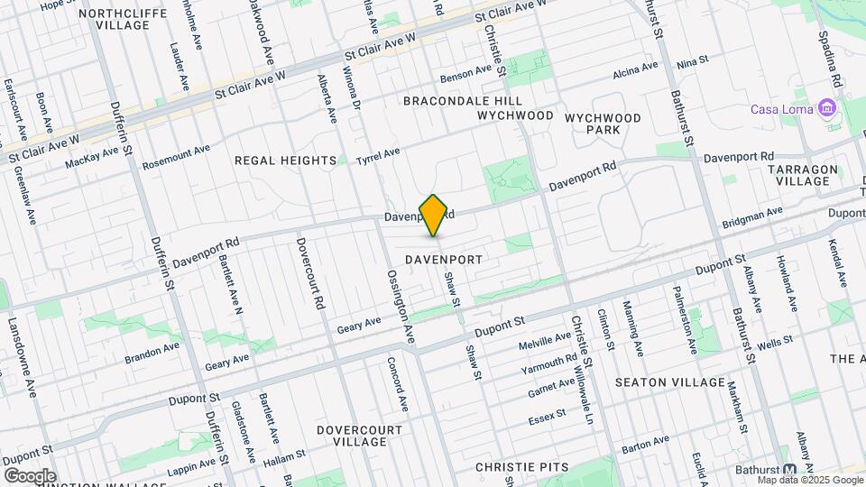 1224 Shaw St Map and Location Details