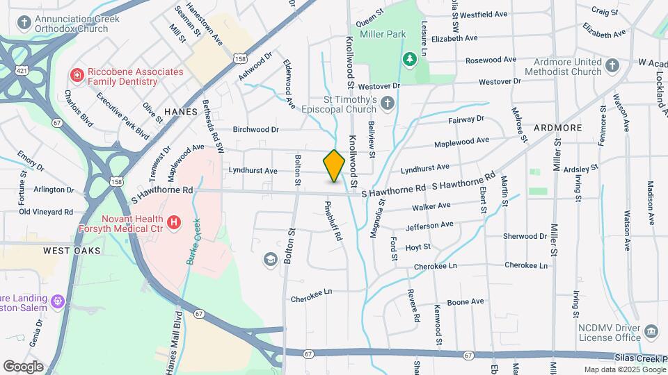 1520 S Hawthorne Rd Map and Location Details