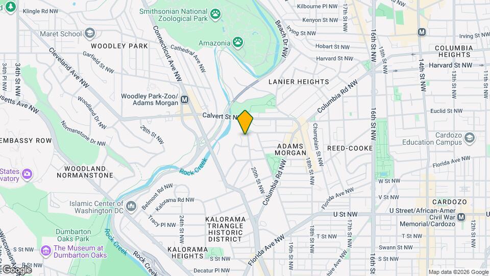 2442 20th St NW Map and Location Details