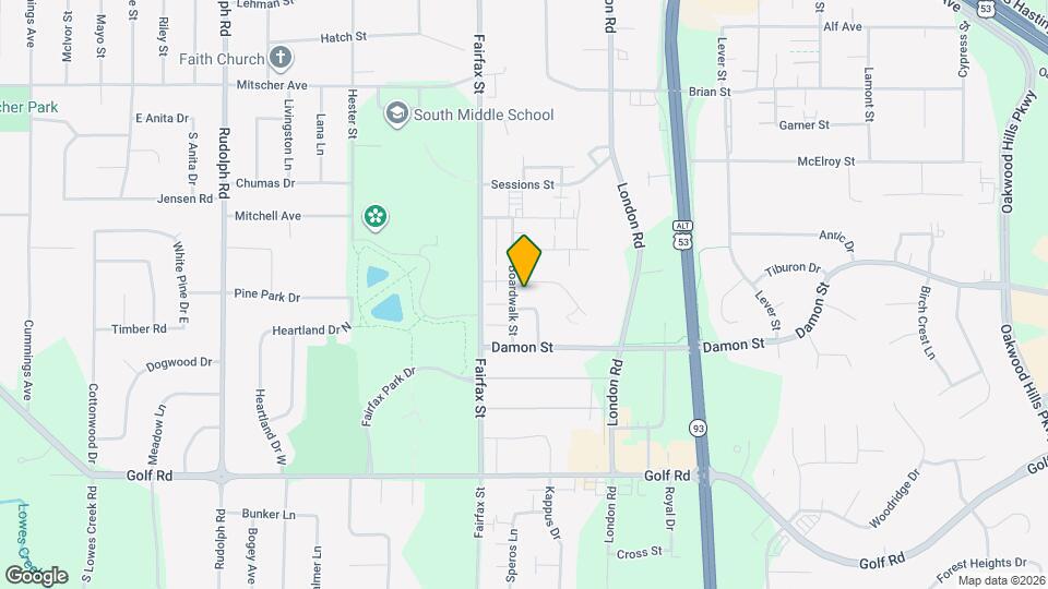 3913 Sterling Drive Map and Location Details