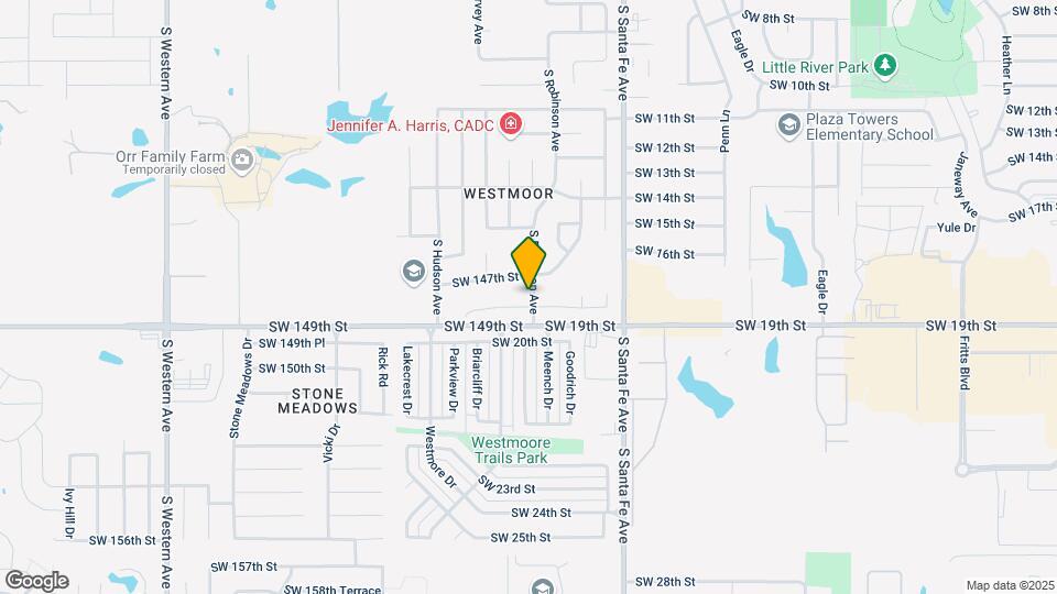 201 SW 148th St Map and Location Details