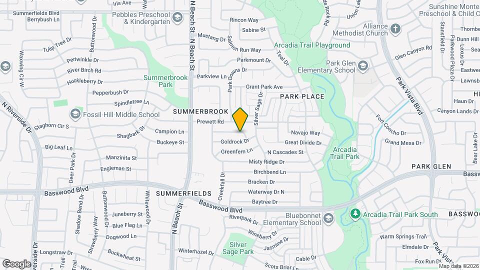 4648 Feathercrest Dr Map and Location Details