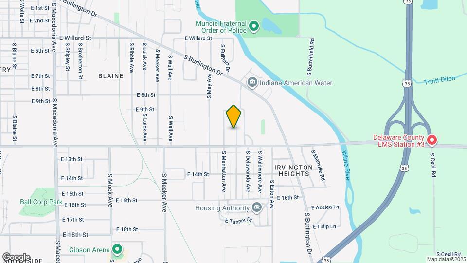 1801 S Luick Ave Map and Location Details