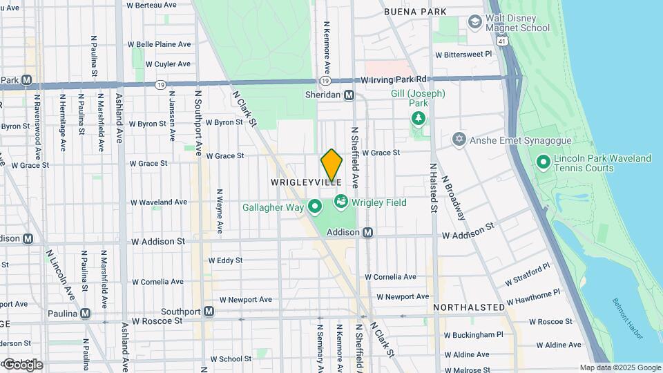 3716 N Kenmore Ave Mapa y Detalles de la Ubicación