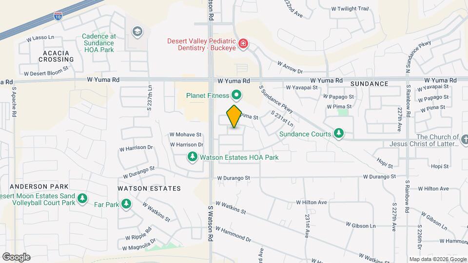 23410 W Mohave St Mapa y Detalles de la Ubicación
