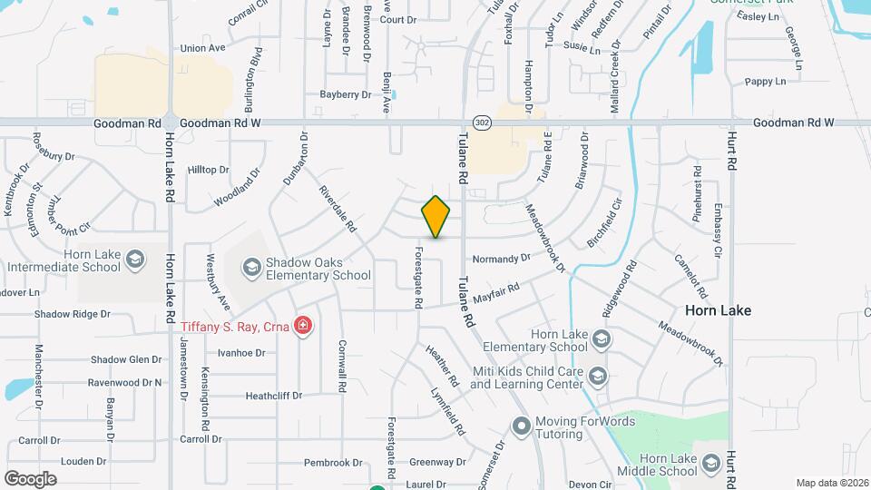 3245 Briarwood Dr Mapa y Detalles de la Ubicación