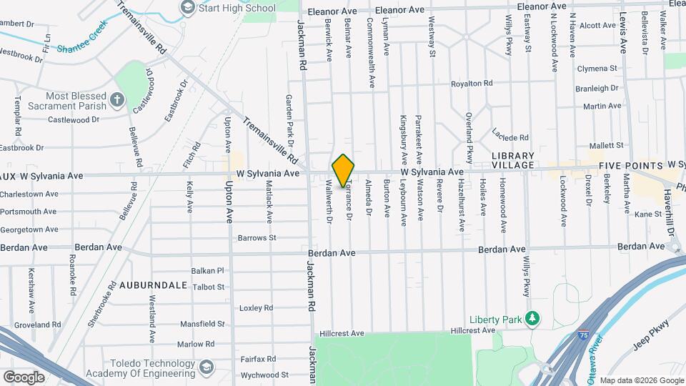 3941 Torrance Dr, Unit #4 Map and Location Details