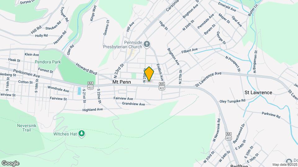 2515 Perkiomen Ave Map and Location Details