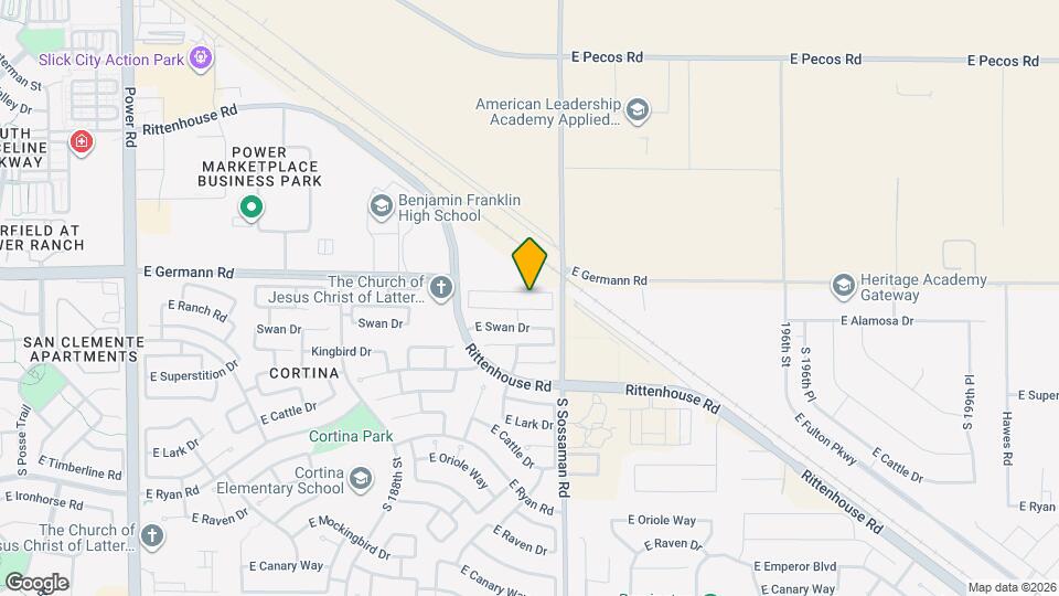 19147 E Pelican Dr Map and Location Details