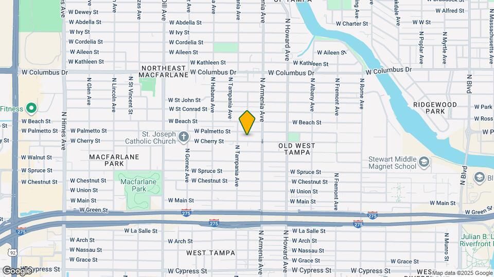 2531 W Cherry St Map and Location Details