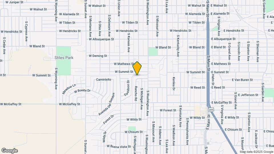 1013 Rancho Rd Mapa y Detalles de la Ubicación