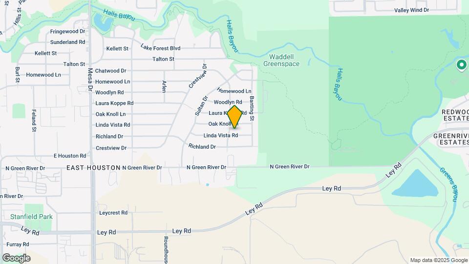 9307 Linda Vista Rd Map and Location Details