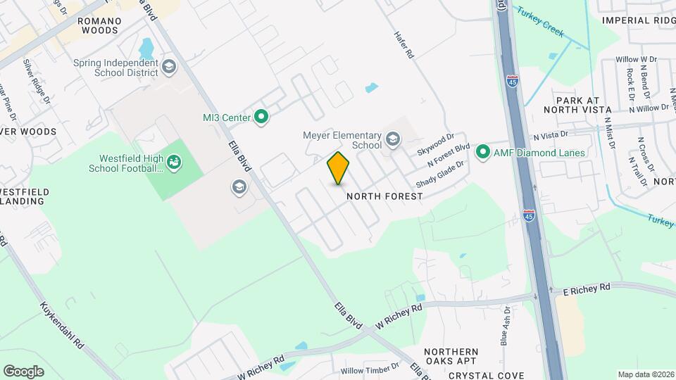16315 Deer Lick Dr Mapa y Detalles de la Ubicación