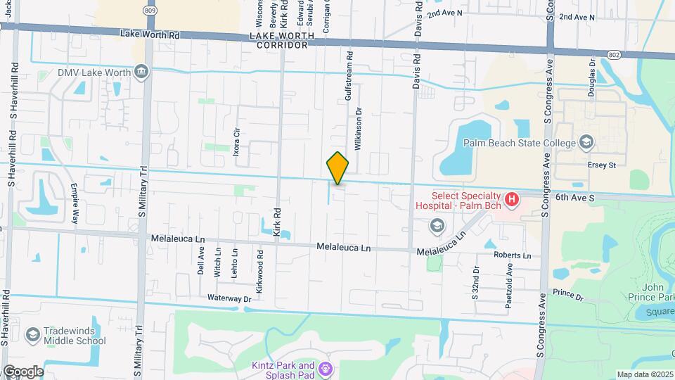 4553 Gulfstream Rd Map and Location Details