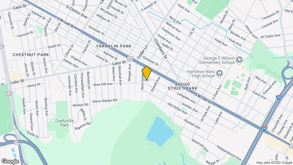 314 Schiller Ave Map and Location Details