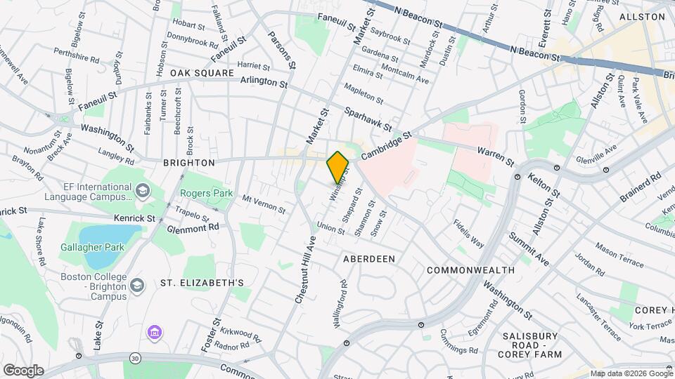 24A Winship St Map and Location Details