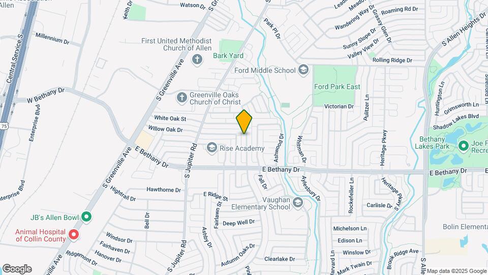716 Ridgemont Dr Mapa y Detalles de la Ubicación