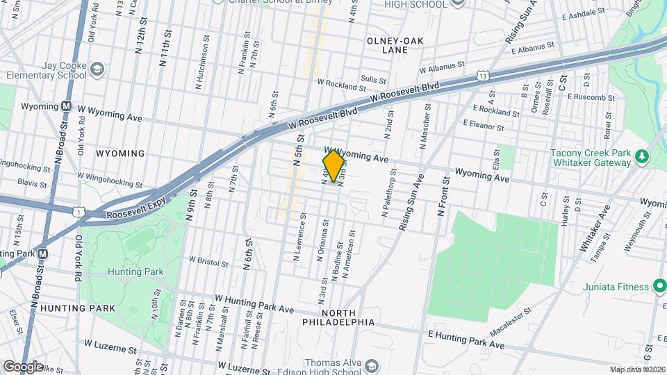 308 W Courtland St Map and Location Details