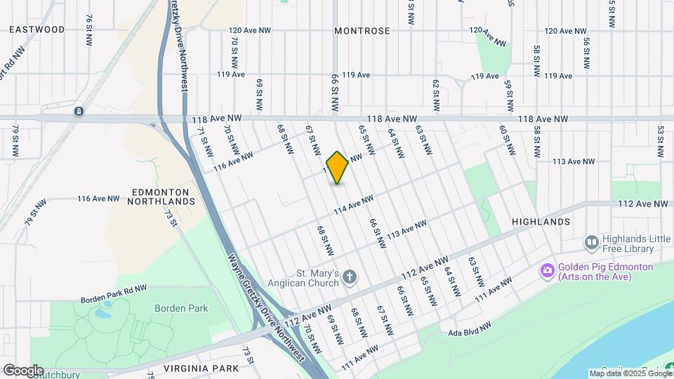 11425-11467 67 St NW Map and Location Details