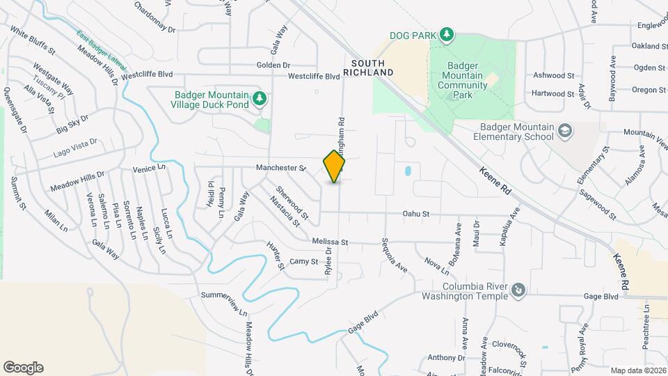 1653 Brantingham Rd Map and Location Details