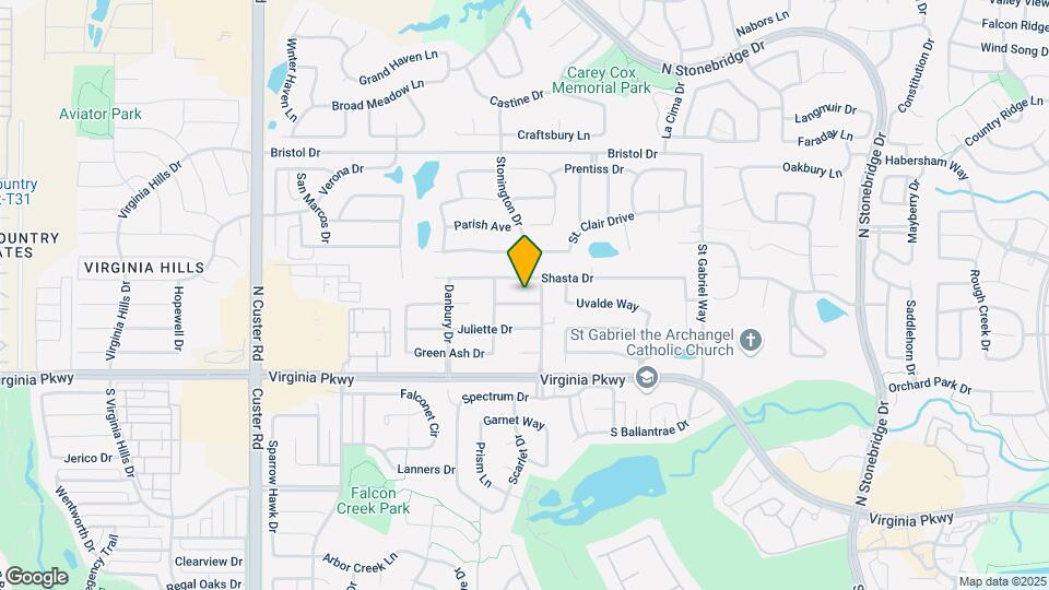 8008 Raintree Dr Map and Location Details