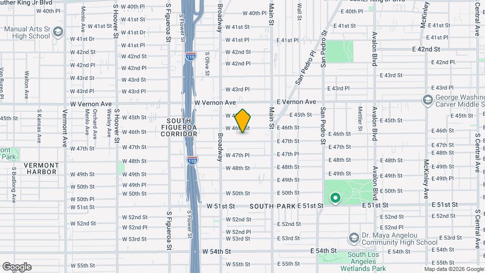 211 1/2 W 47th St Map and Location Details