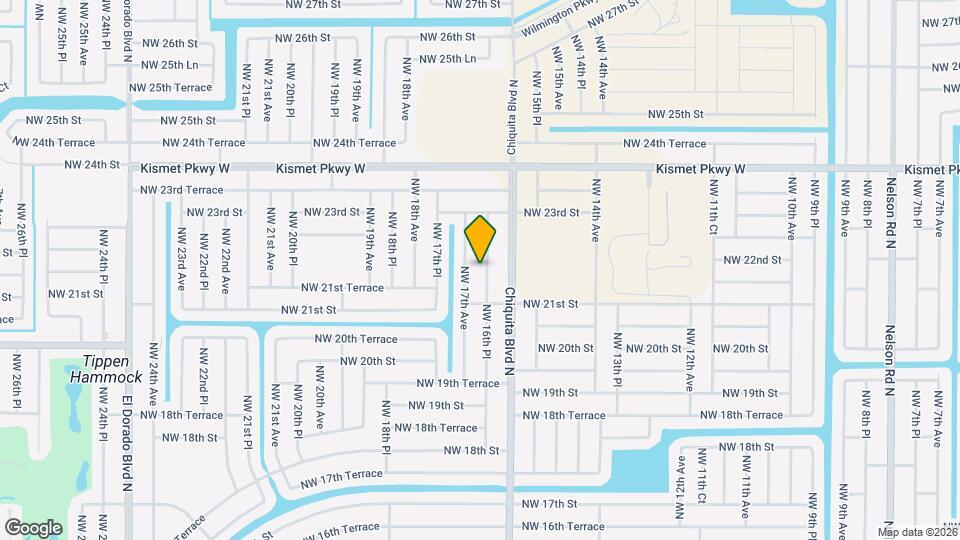 2120 NW 16th Pl Map and Location Details