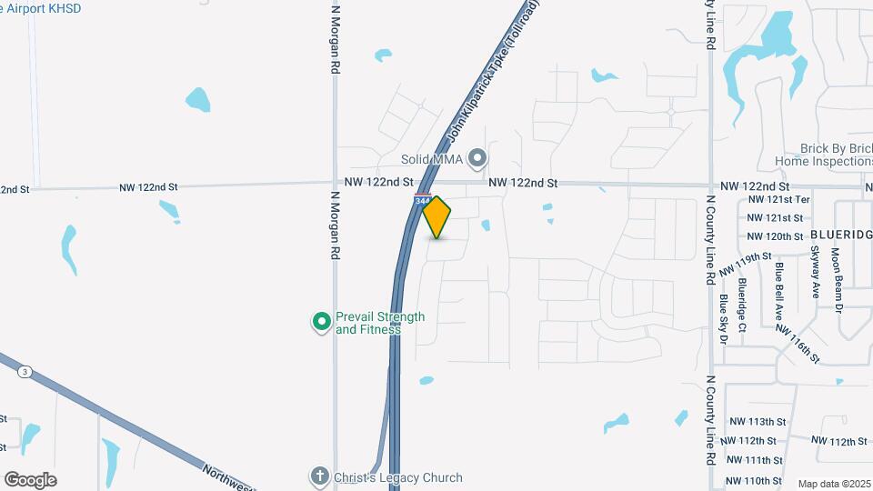11832 NW 120th St Map and Location Details