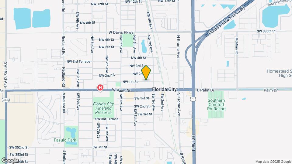 377 NW 1st St Map and Location Details