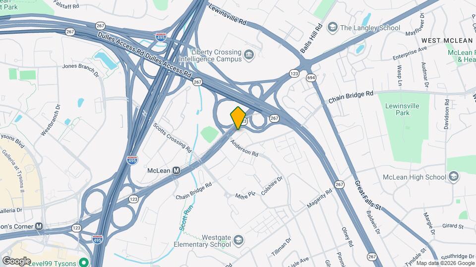 1585 Anderson Rd Map and Location Details