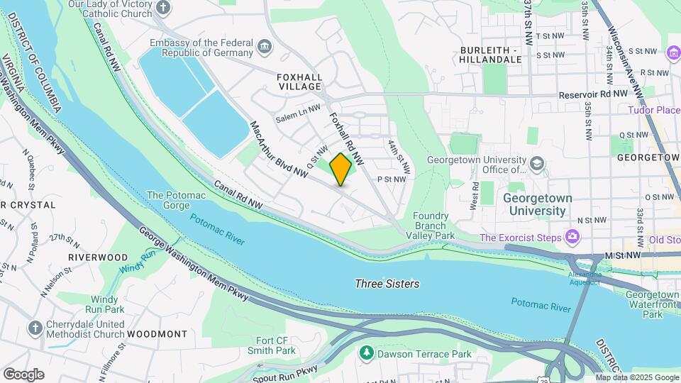 4471 MacArthur Blvd NW Mapa y Detalles de la Ubicación